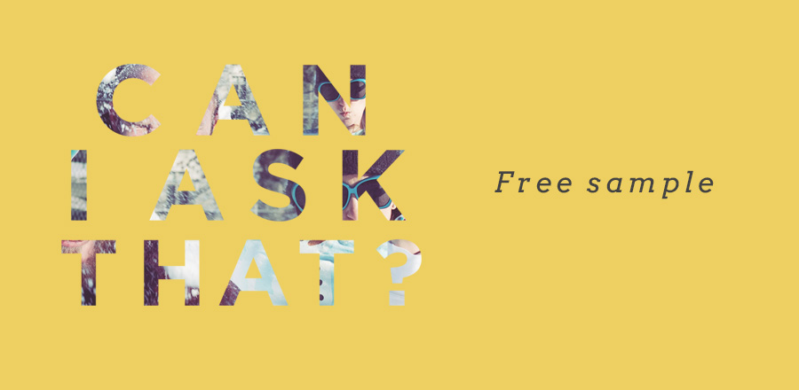 Can I Ask That? Free Sample Download | Fuller Youth Institute